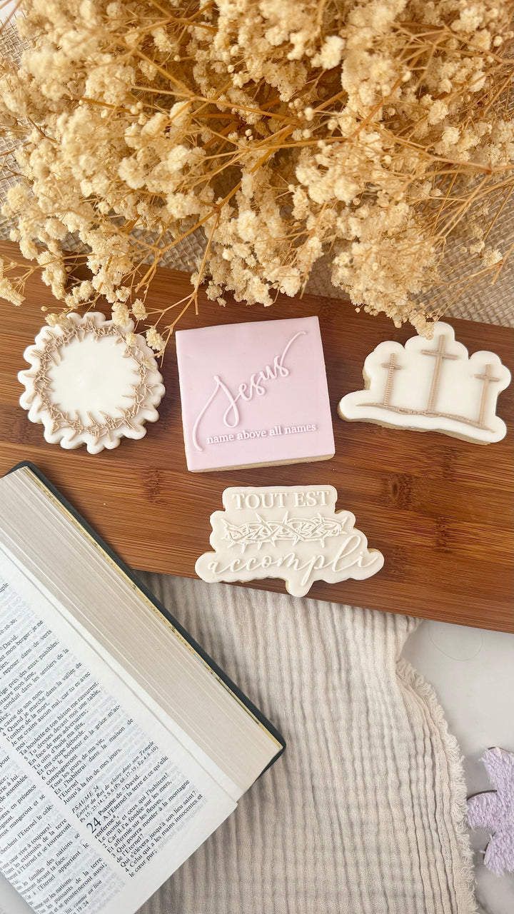 Jesus - name above all names - Stamp for cookies sugar paste