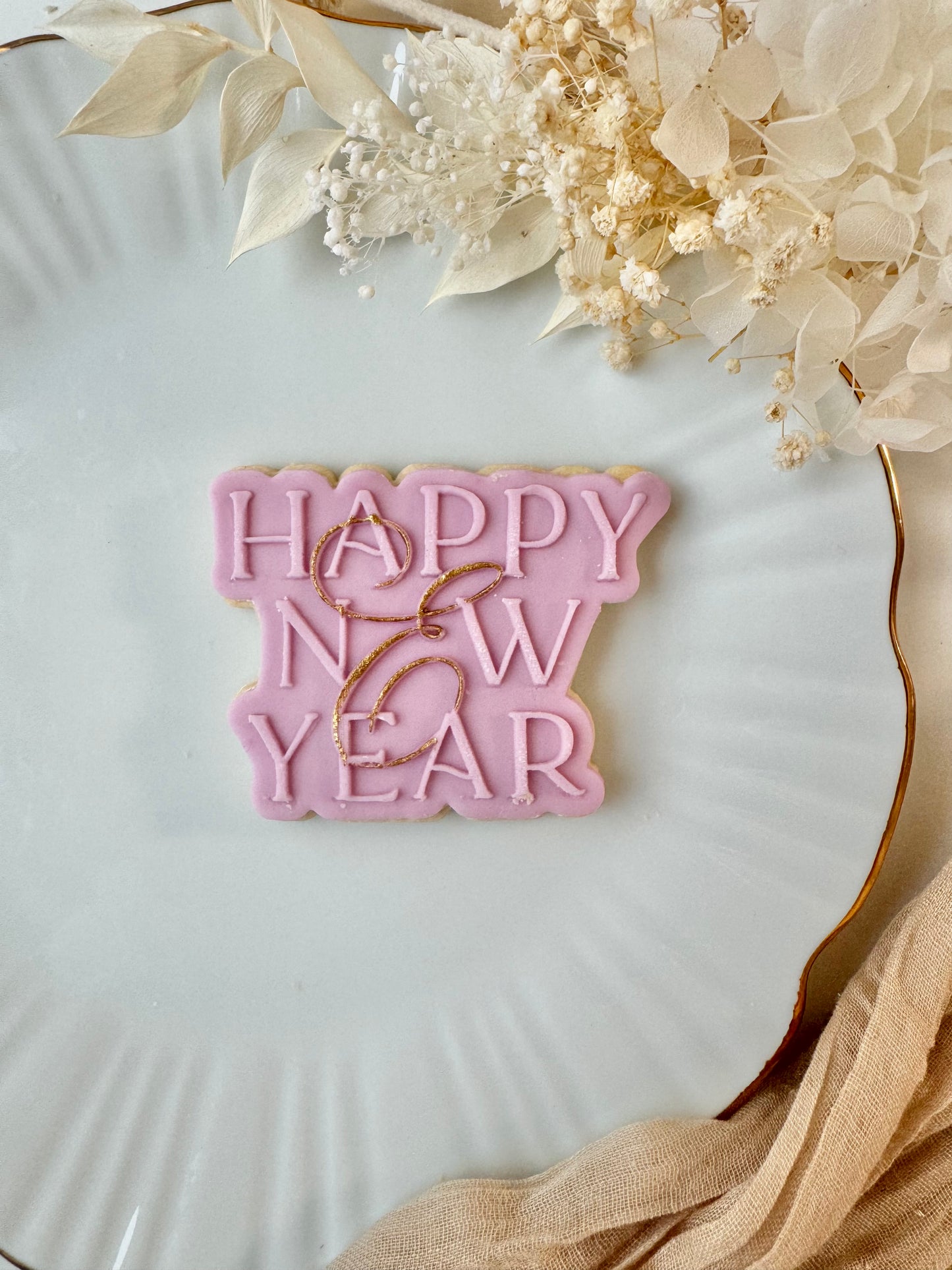 Happy New Year + cookie cutter