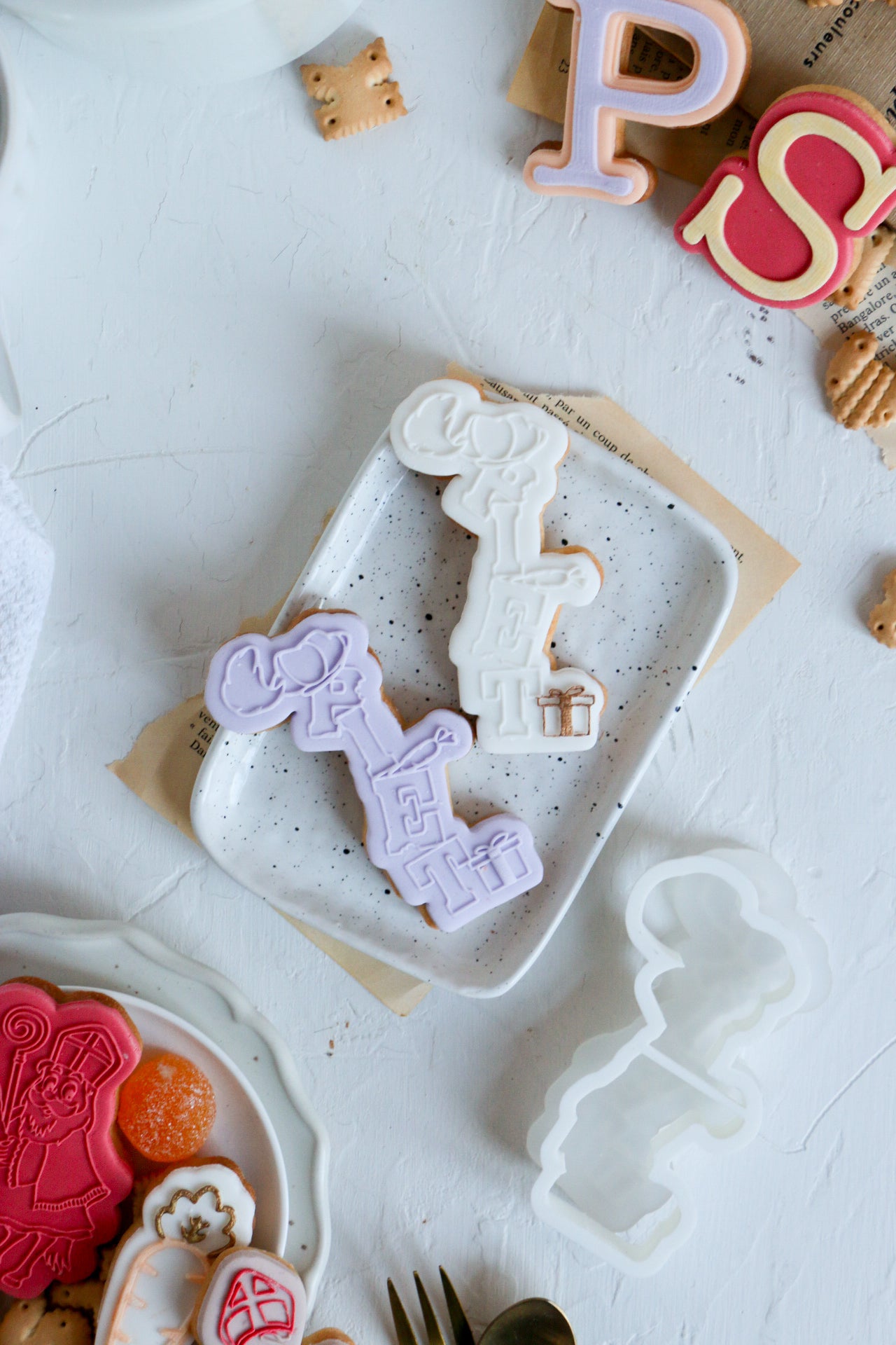 Piet cadeautjes + cookie cutter