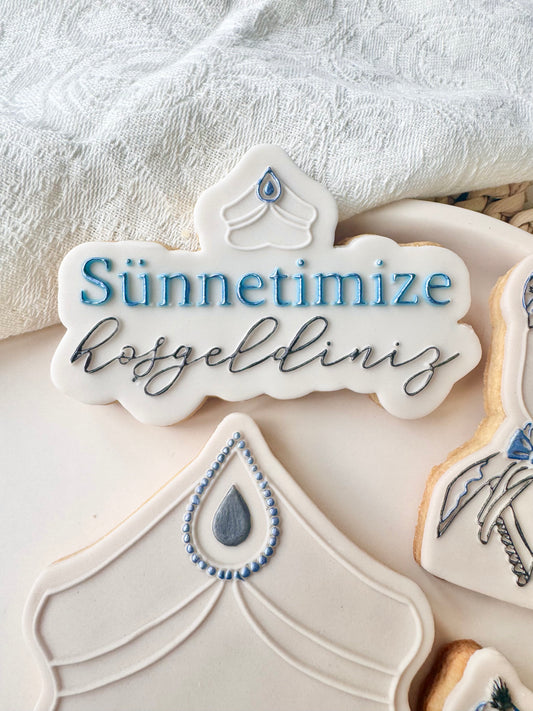 Sünnetimize hosgeldiniz + cookie cutter