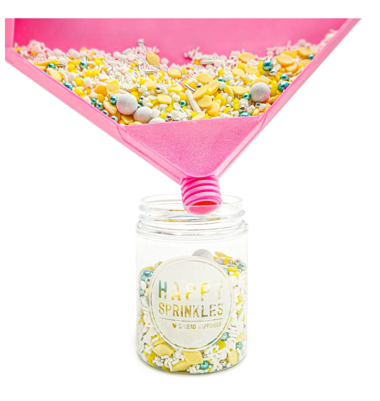 Contenant anti-gaspillage de sprinkles