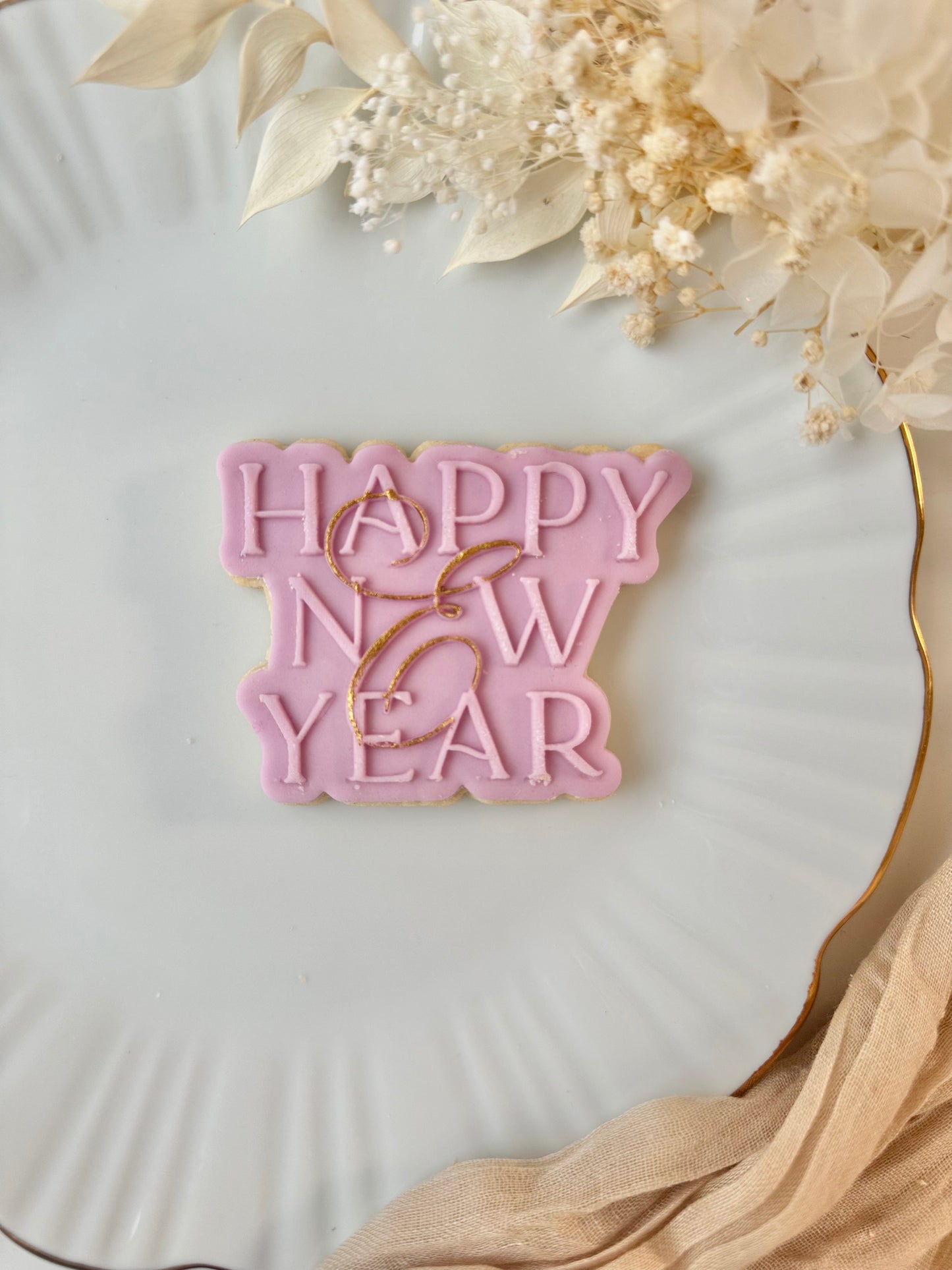 Happy New Year + cookie cutter