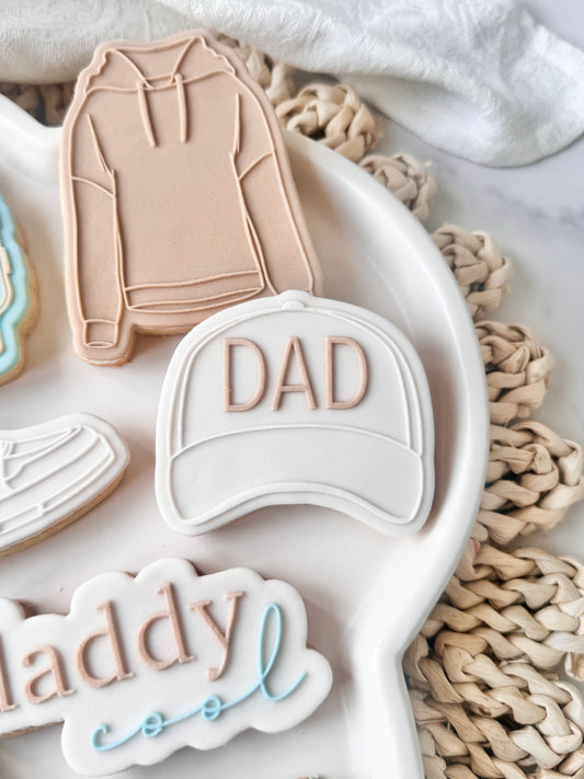 Daddy's hat « DAD »+ cookie cutter