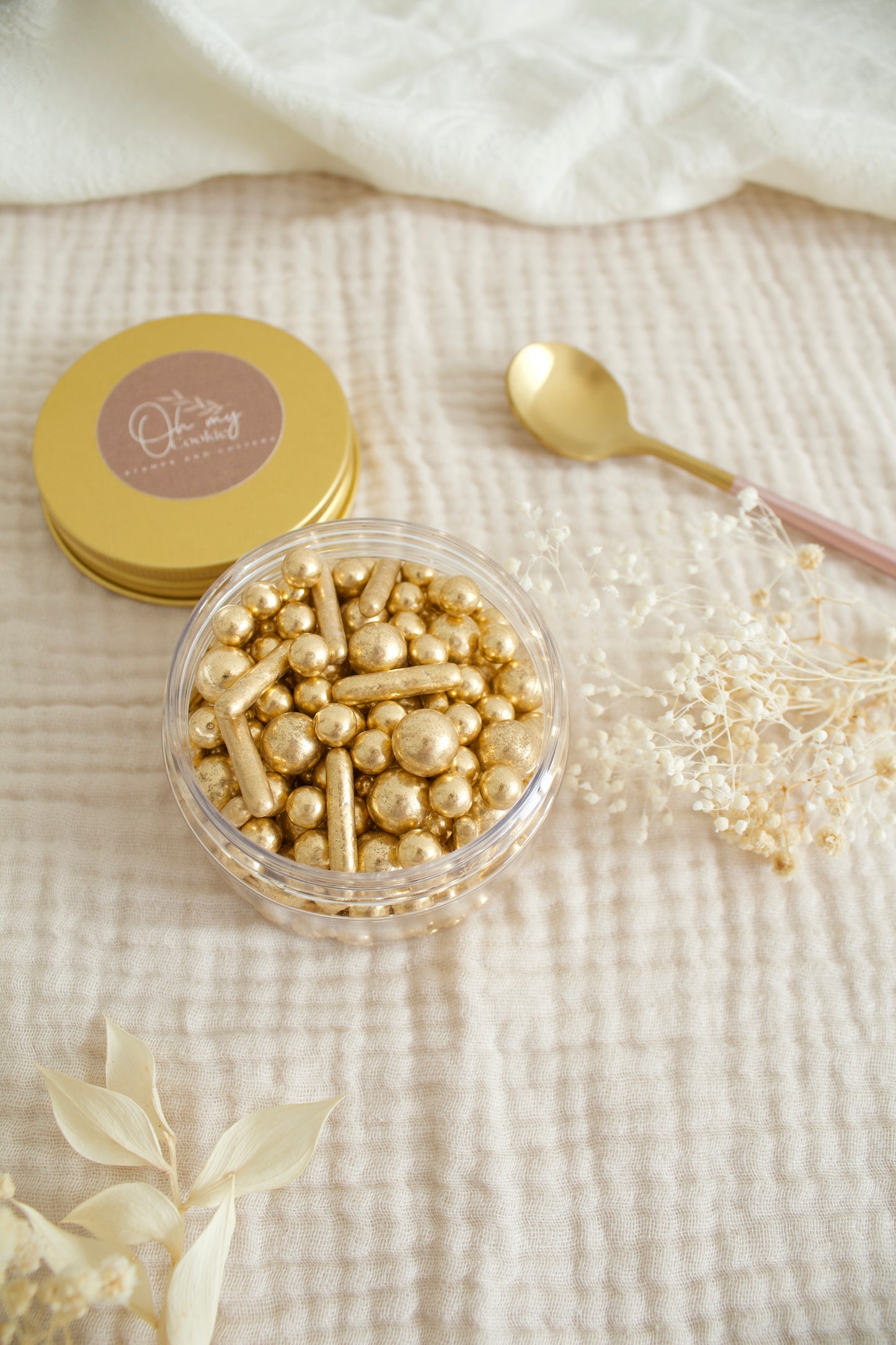 Gold sprinkles mix - 100g