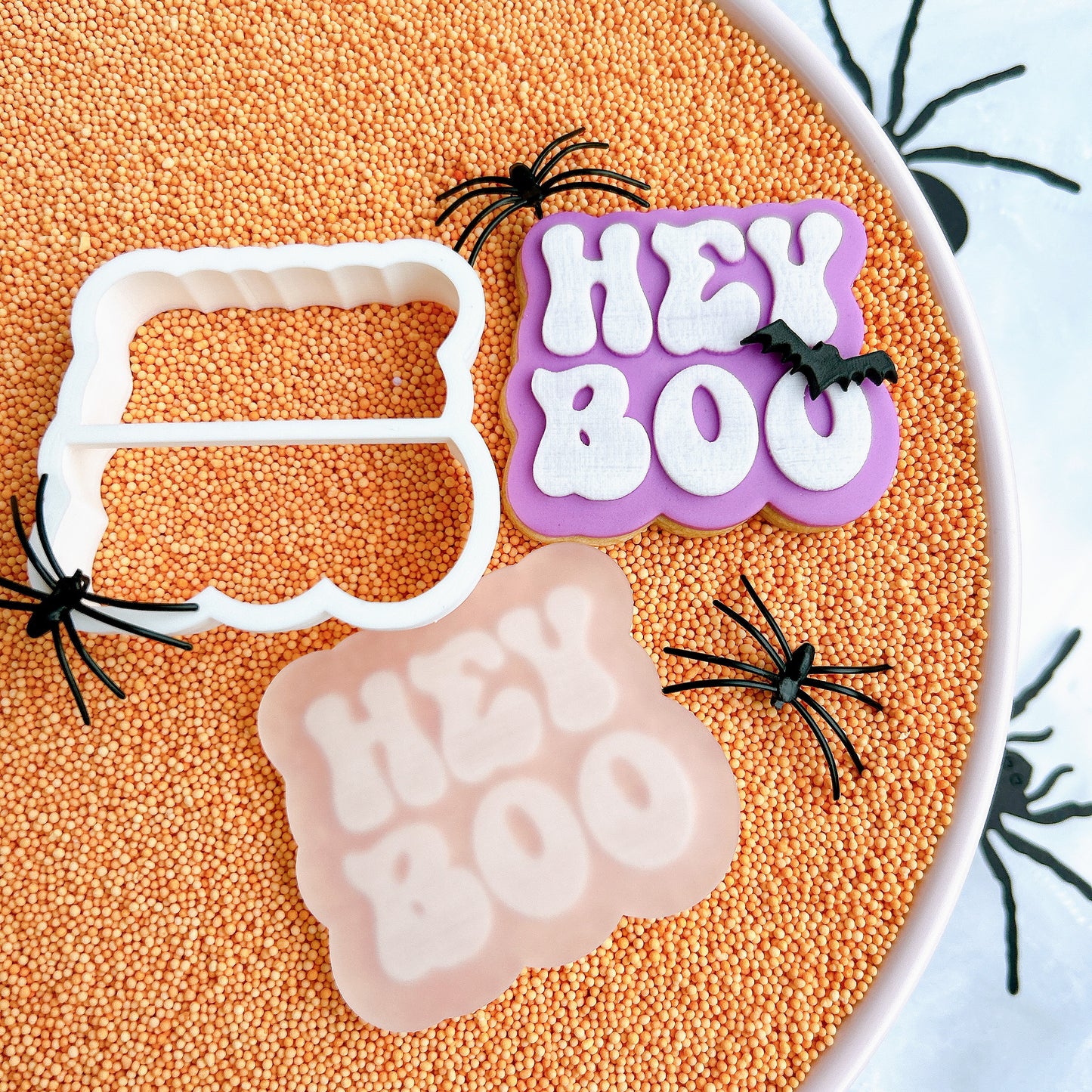 Hey Boo + cookie cutter