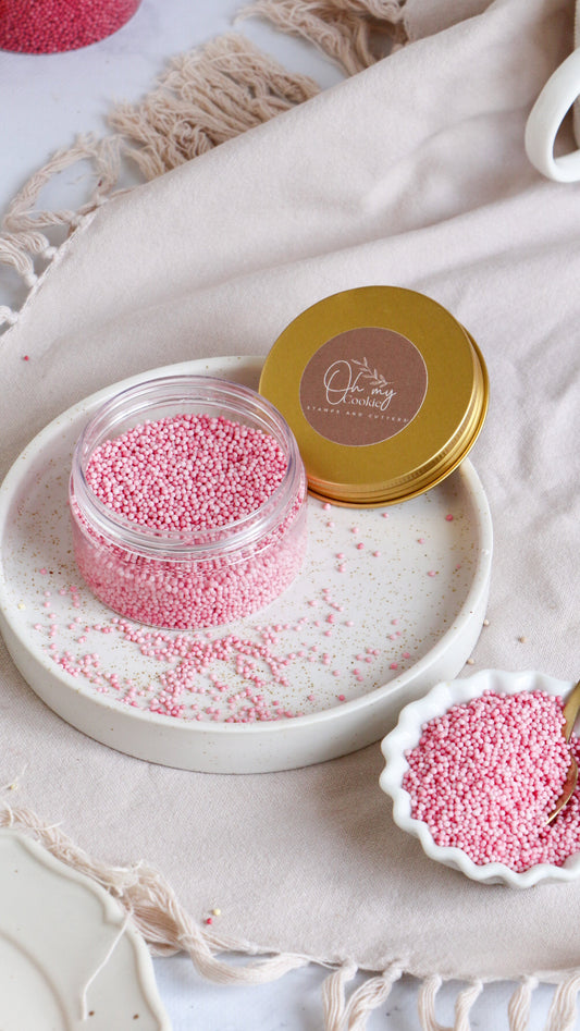 Pink - 90g - Fairy Dust Sprinkles