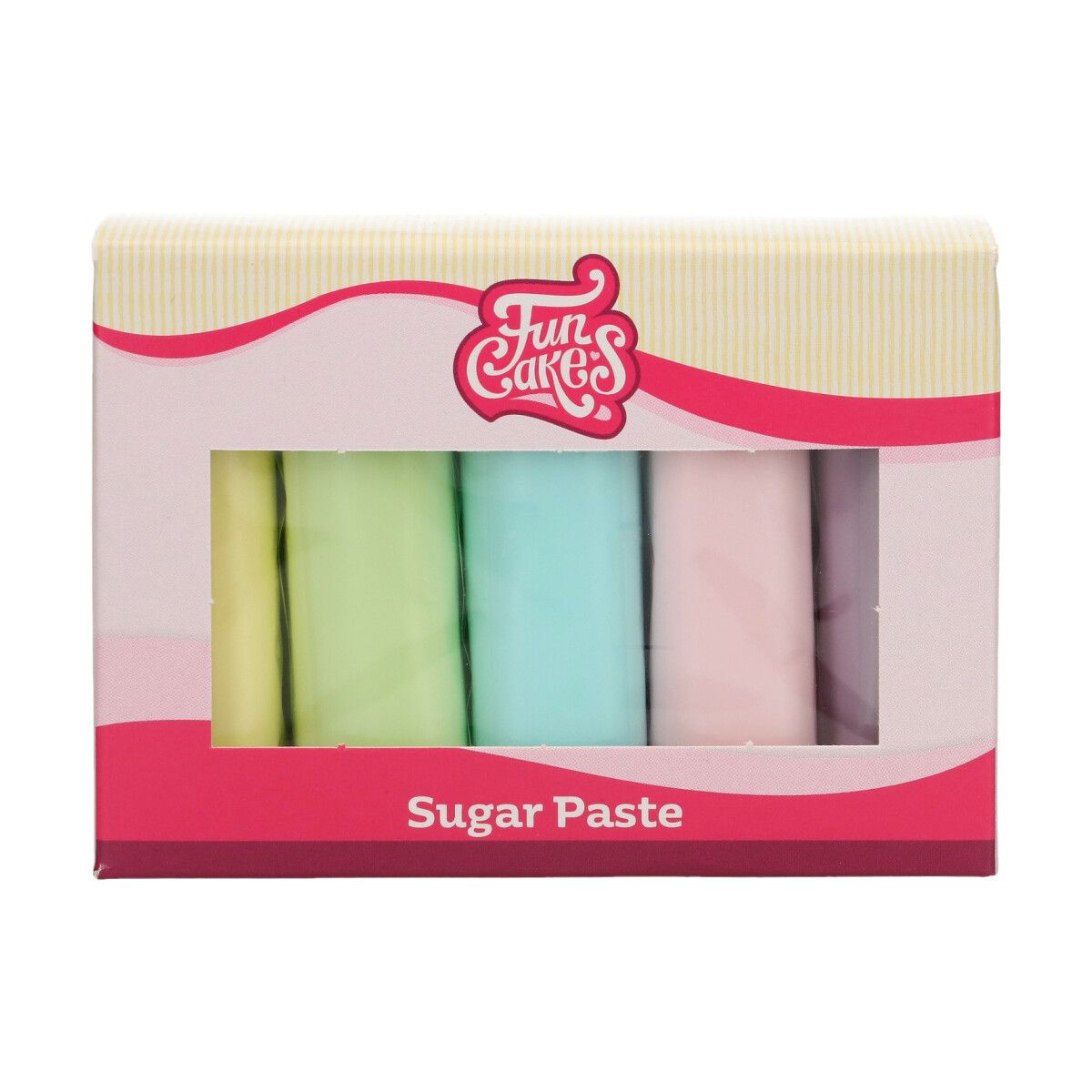 Pastel pack 5x100g - Pâte à sucre Fun Cake